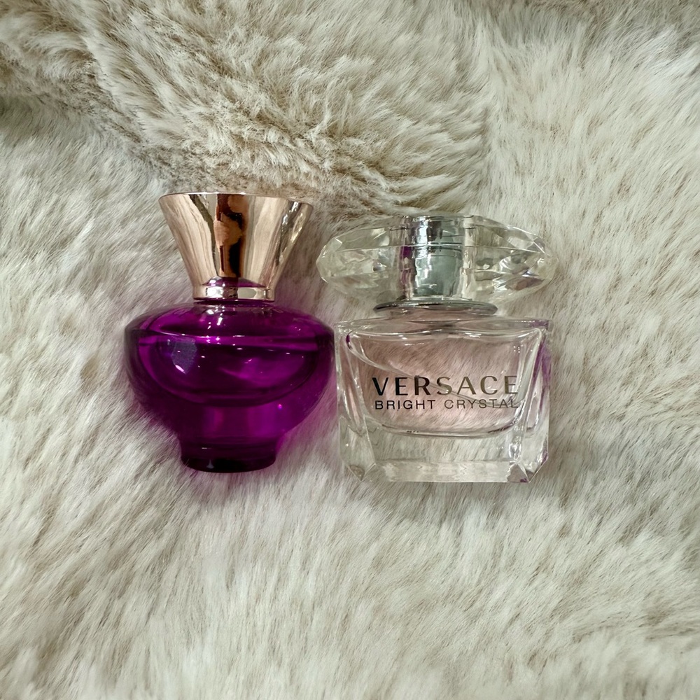 Versace Bright Crystal & Versace purple Mini’s